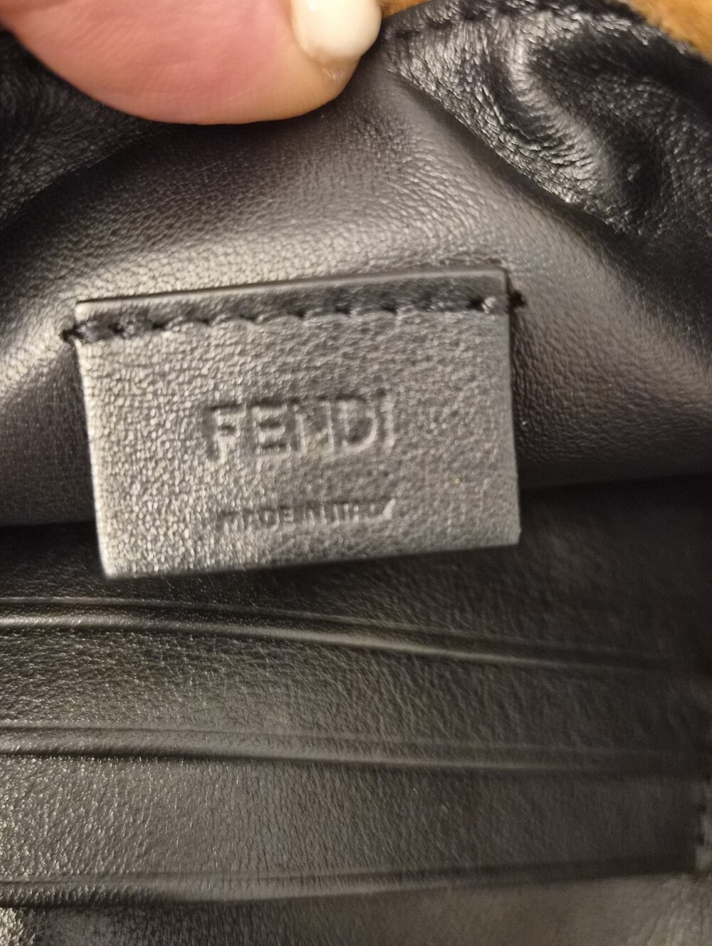 Fendi Mini Baguette – FF Shearling - Picture 9 of 11